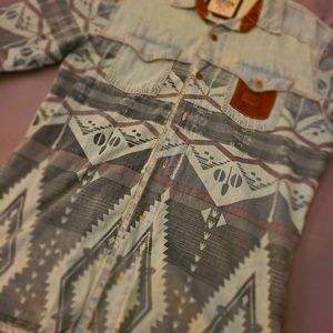 Parish Nation Long Sleeve Button Up